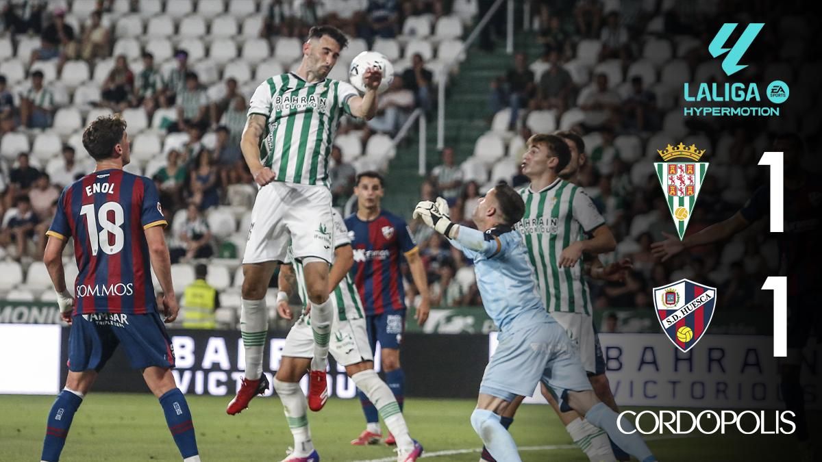 Marcador del Córdoba CF - SD Huesca