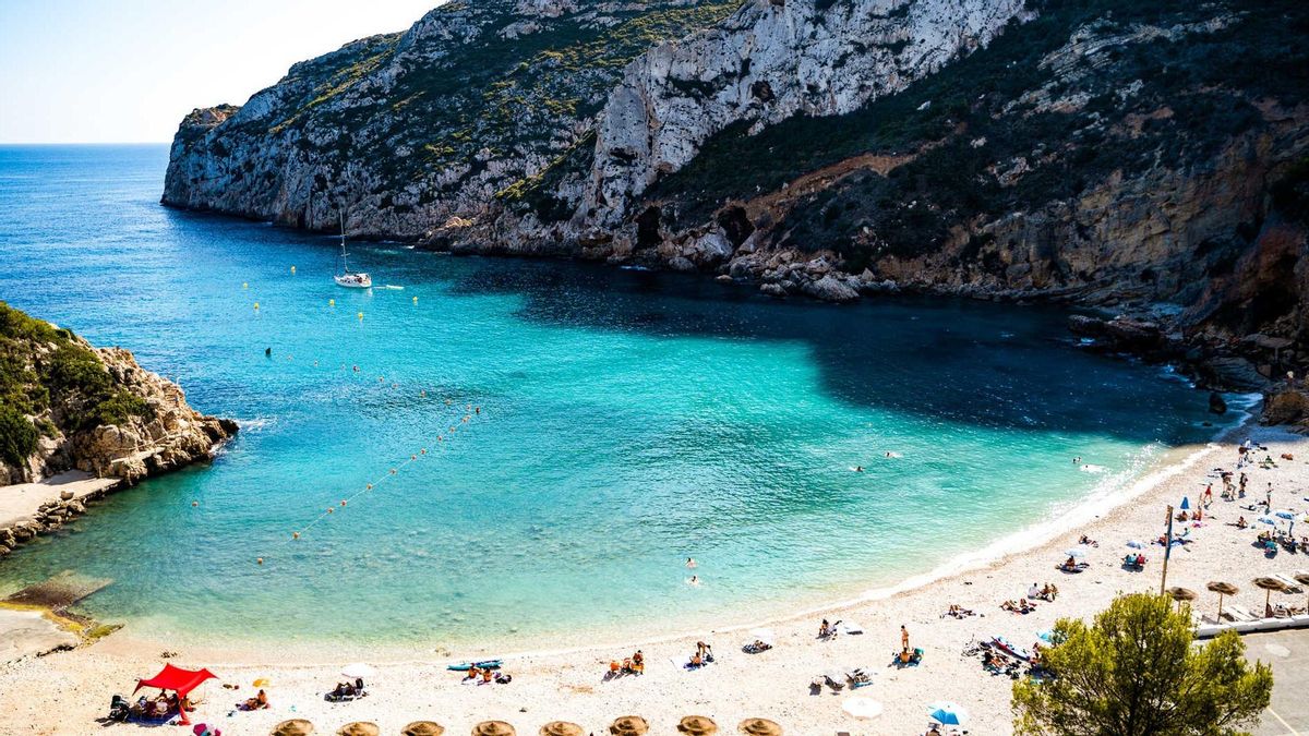 Cala Granadella, en Javea.