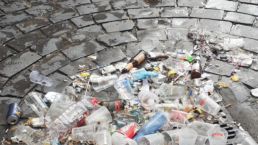 Las medidas anunciadas en el Casco Antiguo son "maquillaje improvisado" para el vecindario