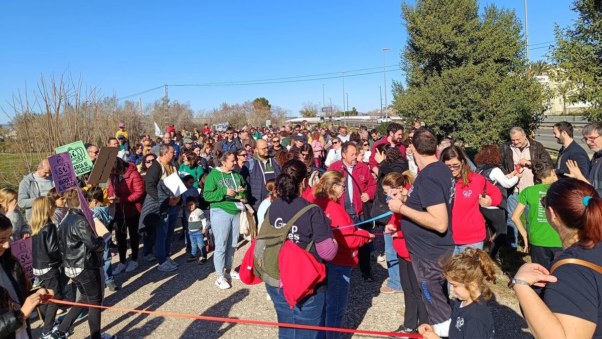 Un acto organizado por Famílies pel Valencià.