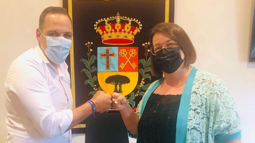 Mayte Rodríguez (PP) se incorpora al Gobierno de mayoría absoluta de Coalición Canaria en Breña Alta