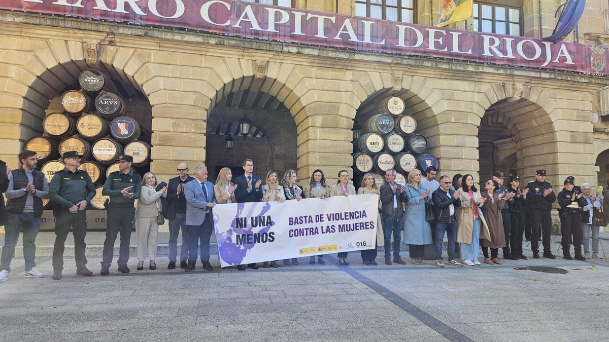 Concentración en Haro por el asesinato machista