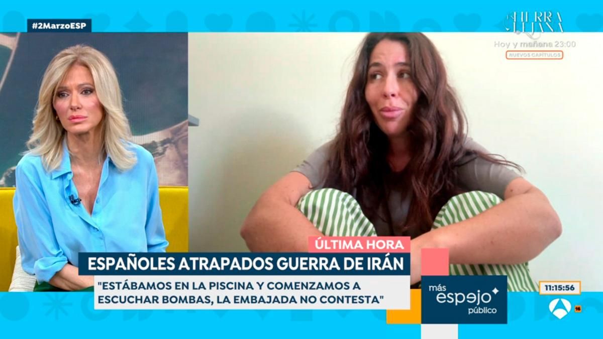 Susanna Griso entrevista a Ofelia en 'Espejo Público'