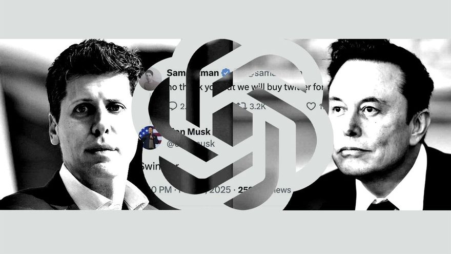 Una lucha de poder, una enemistad y una bomba de precisión: la historia detrás de la oferta de Elon Musk por OpenAI