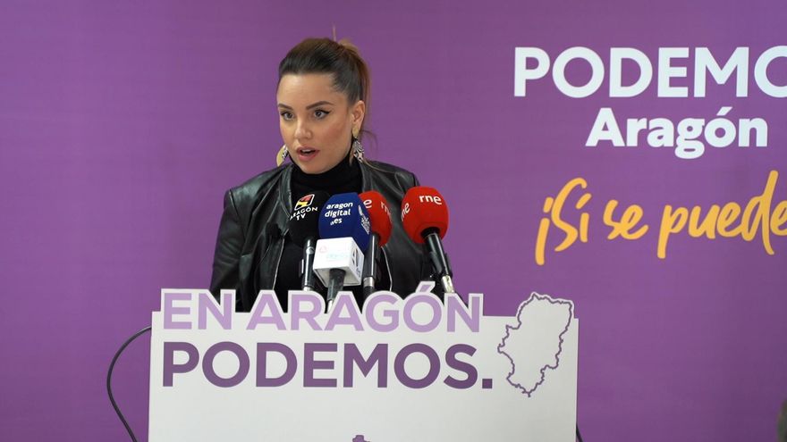 Maru Díaz deja de ser Coordinadora de Podemos en Aragón ante el "nefasto" resultado del 28M y renuncia a ser diputada
