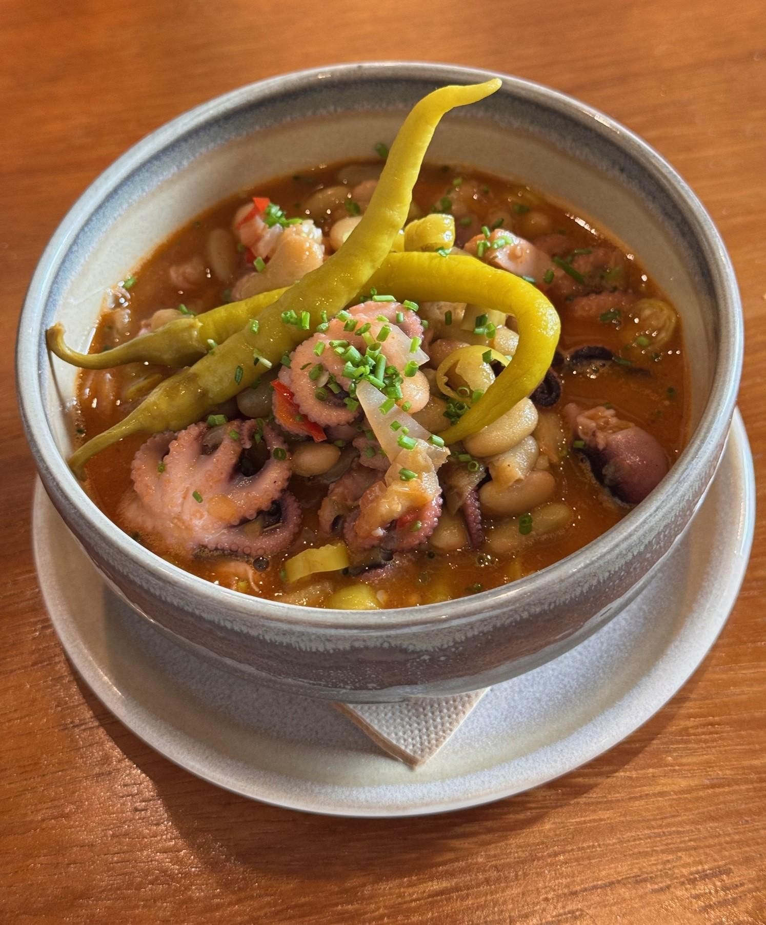 Verdinas con pulpitos