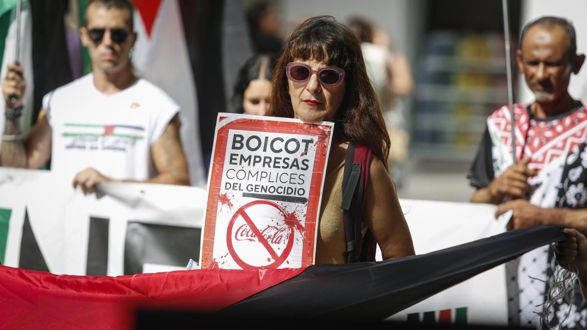 Manifestación solidaridad con Palestina
