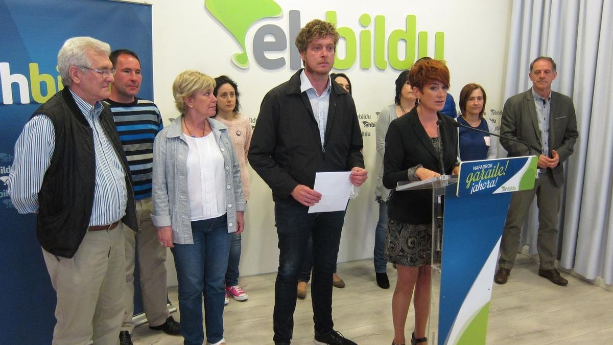 EH Bildu rechaza las pintadas en Olazagutia pero dice que candidatos suyos también las sufren