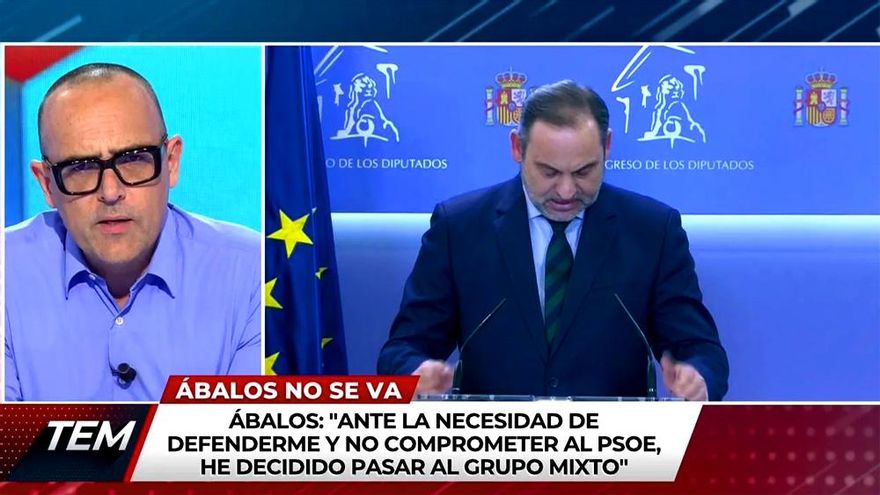 Risto Mejide se moja al opinar de Ábalos, su colaborador de 'Todo es mentira': "O está loco, o es inocente"