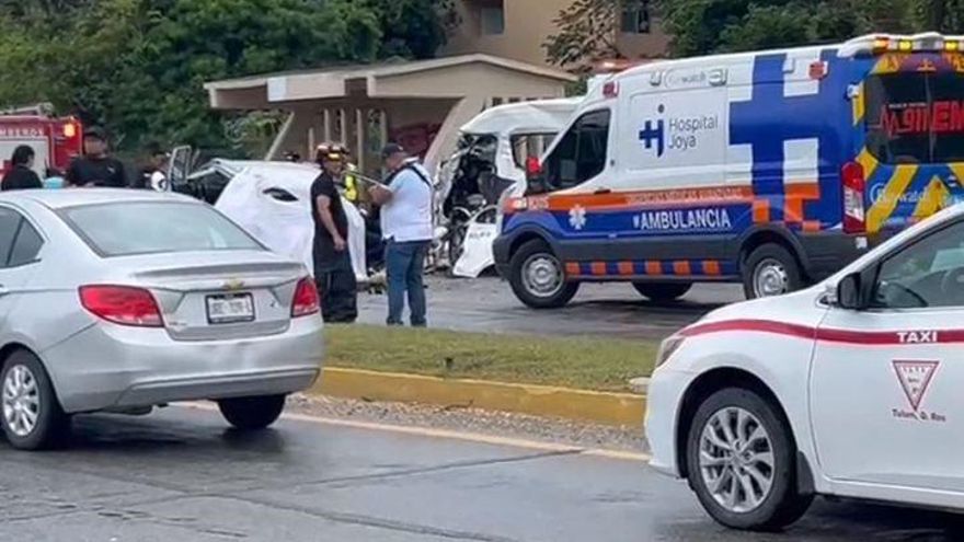 Cinco argentinos murieron por un accidente en Playa del Carmen