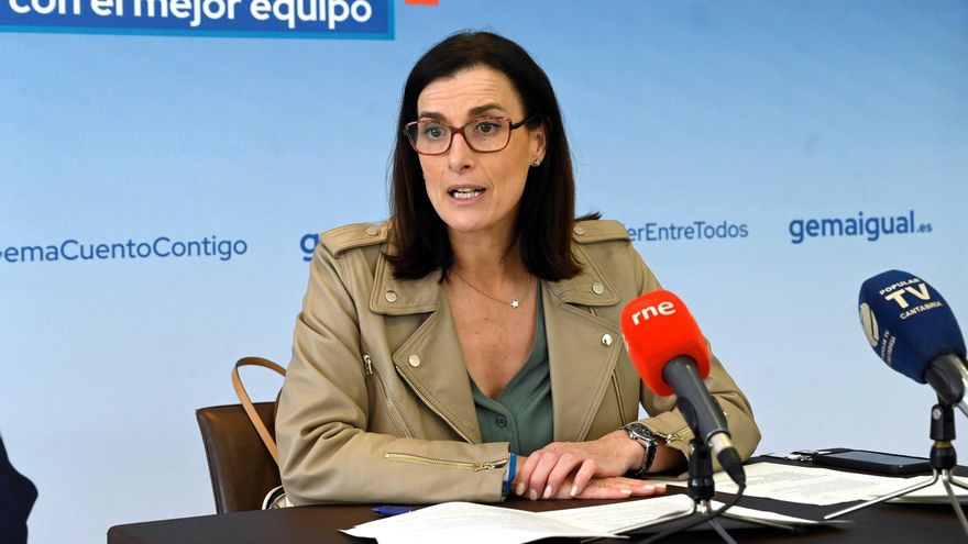 La alcaldesa de Santander, Gema Igual.- Archivo