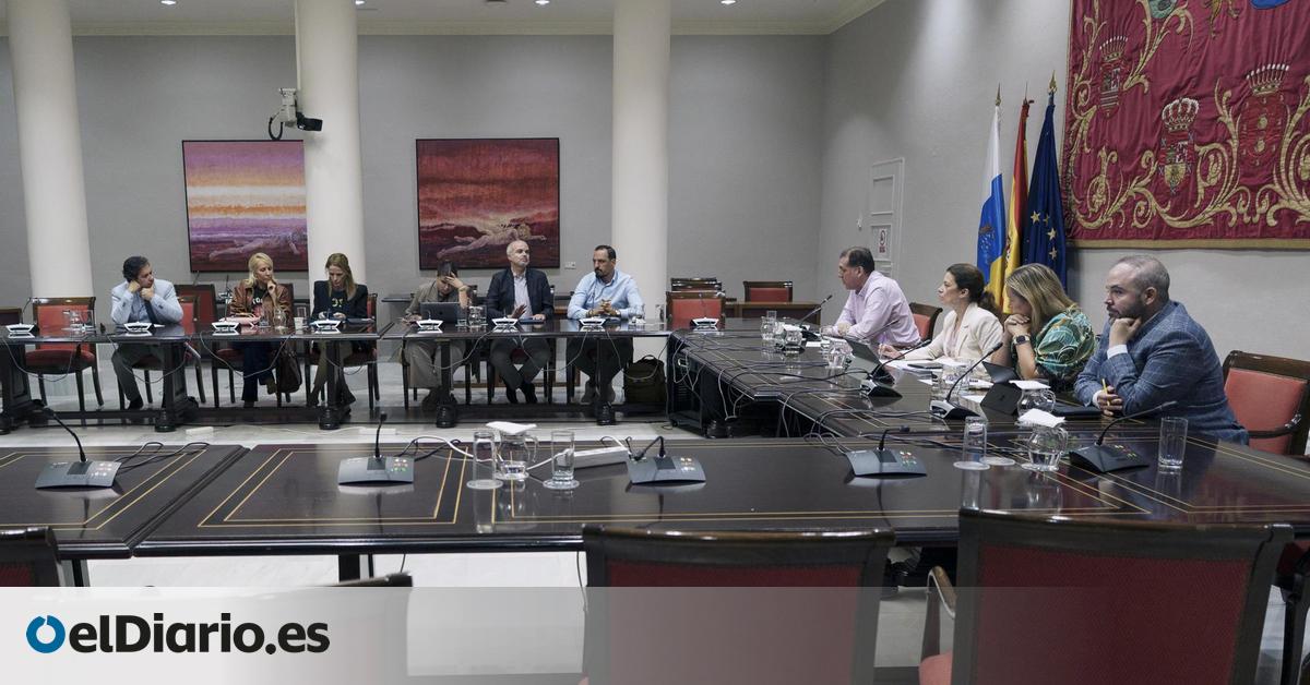 Los grupos del Parlamento de Canarias dan la espalda al nuevo intento de Vox de vincular inmigración con delincuencia