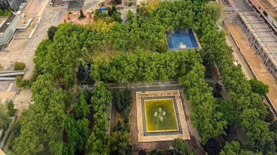 Denuncian abandono de la arboleda de AZCA antes de que se acometa su reforma y se decida el destino de los 367 árboles