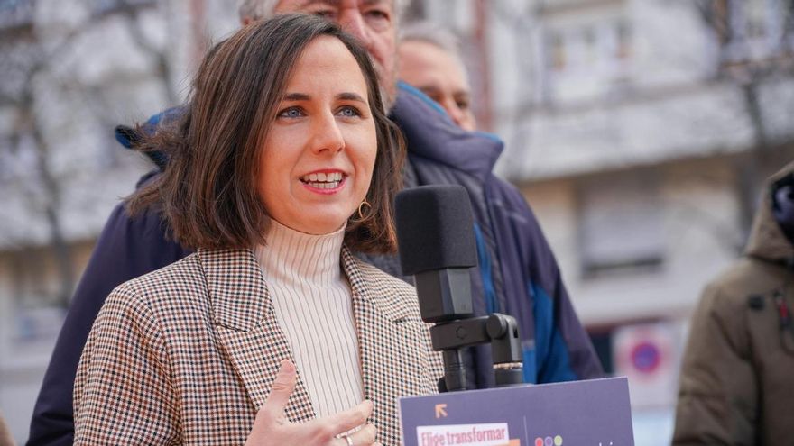La secretaria general de Podemos, Ione Belarra