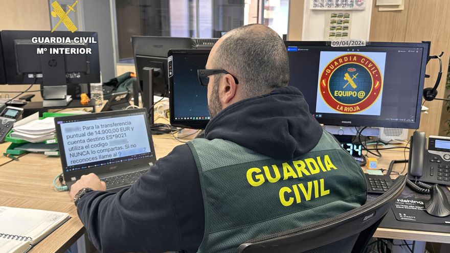La Guardia Civil advierte de una oleada de estafas de “smishing” con 33 afectados en La Rioja