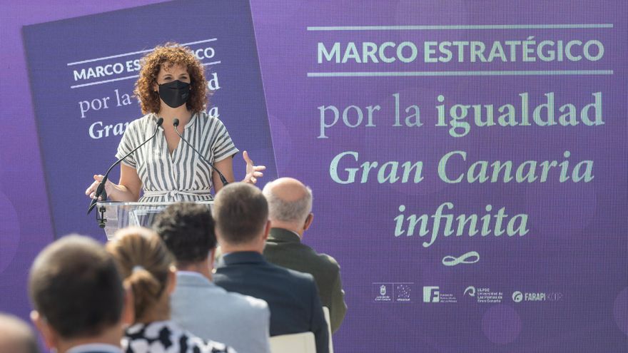 La consejera de Igualdad del Cabildo de Gran Canaria, Sara Ramírez.