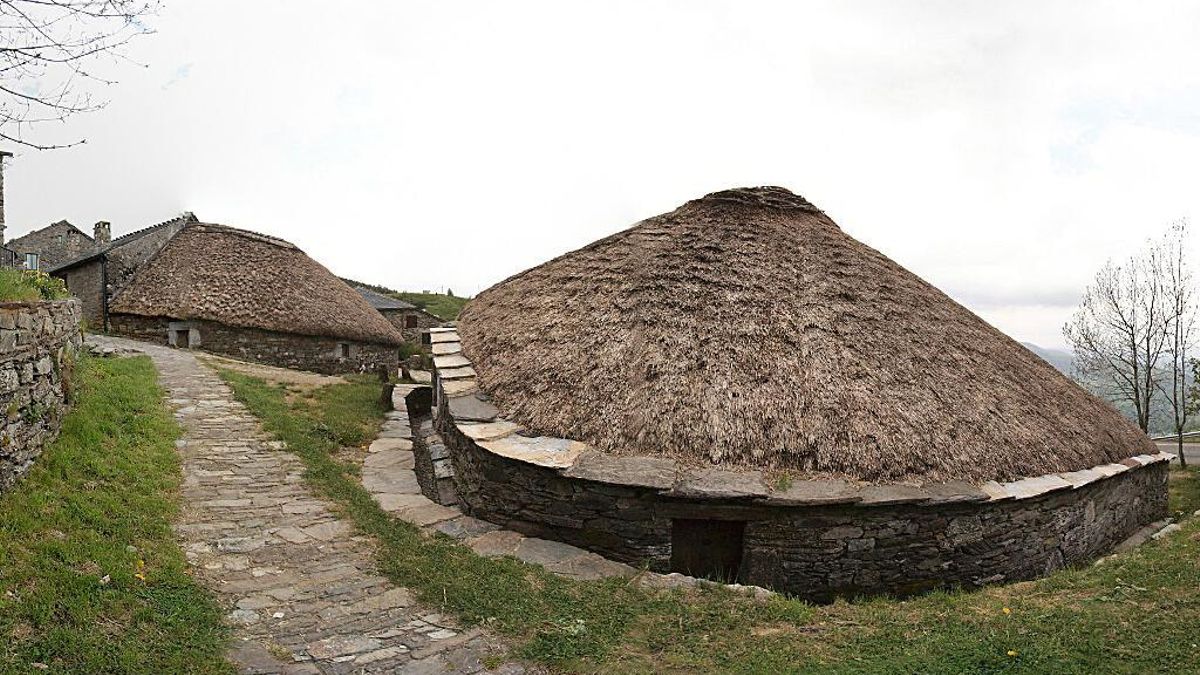 Las pallozas de O Cebreiro.