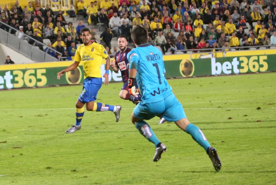 Partido de vuelta de la Copa del Rey entre la UD Las Palmas y el Eibar en el Estadio de Gran Canaria.