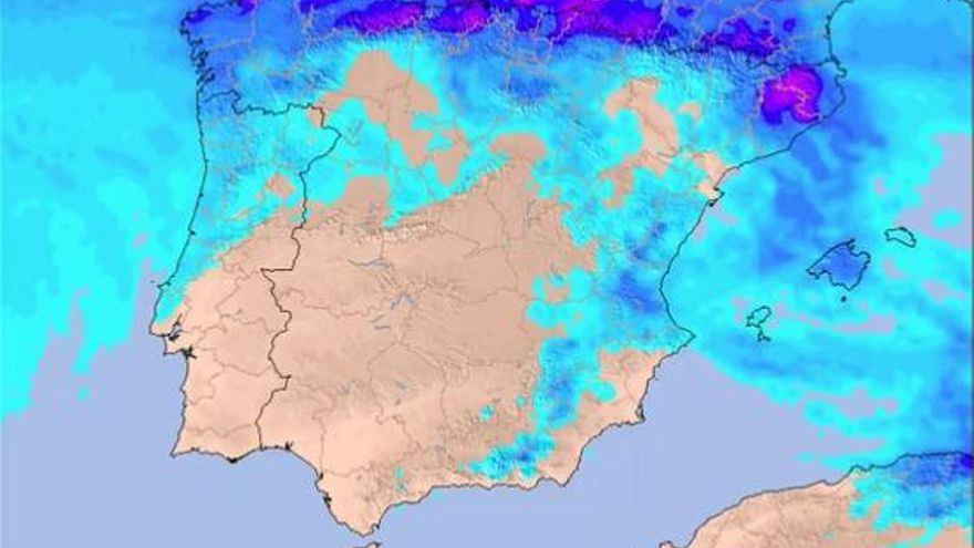Cambio radical en el tiempo con bajada de temperaturas y tormentas