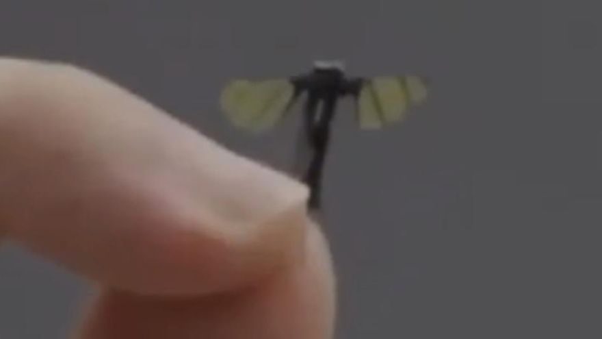 China presenta un dron con forma de mosquito que ahora podría estar espiándote sin que te des cuenta