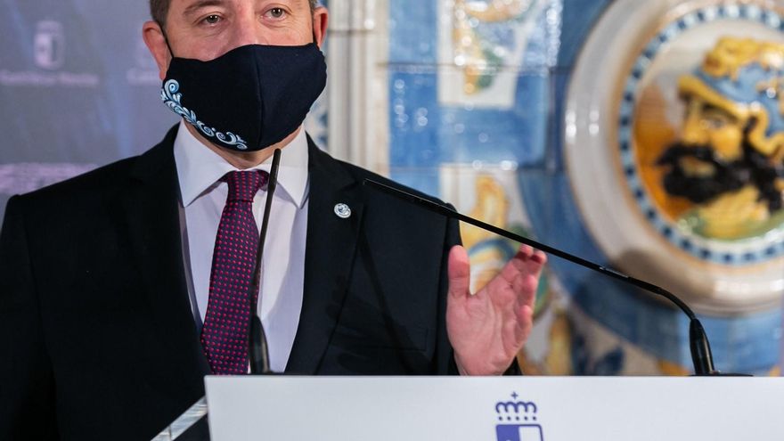 Page cree que una "inmensa parte" de los castellanomanchegos estarán vacunados antes de verano y que habrá "un régimen más abierto" en Semana Santa