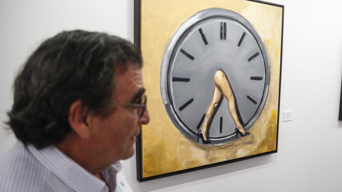Inauguración de la exposición 'Los pasos del Pecado' de Mercedes Daza