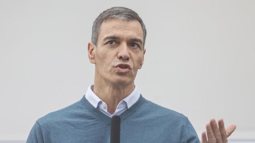 El presidente del Gobierno, Pedro Sánchez