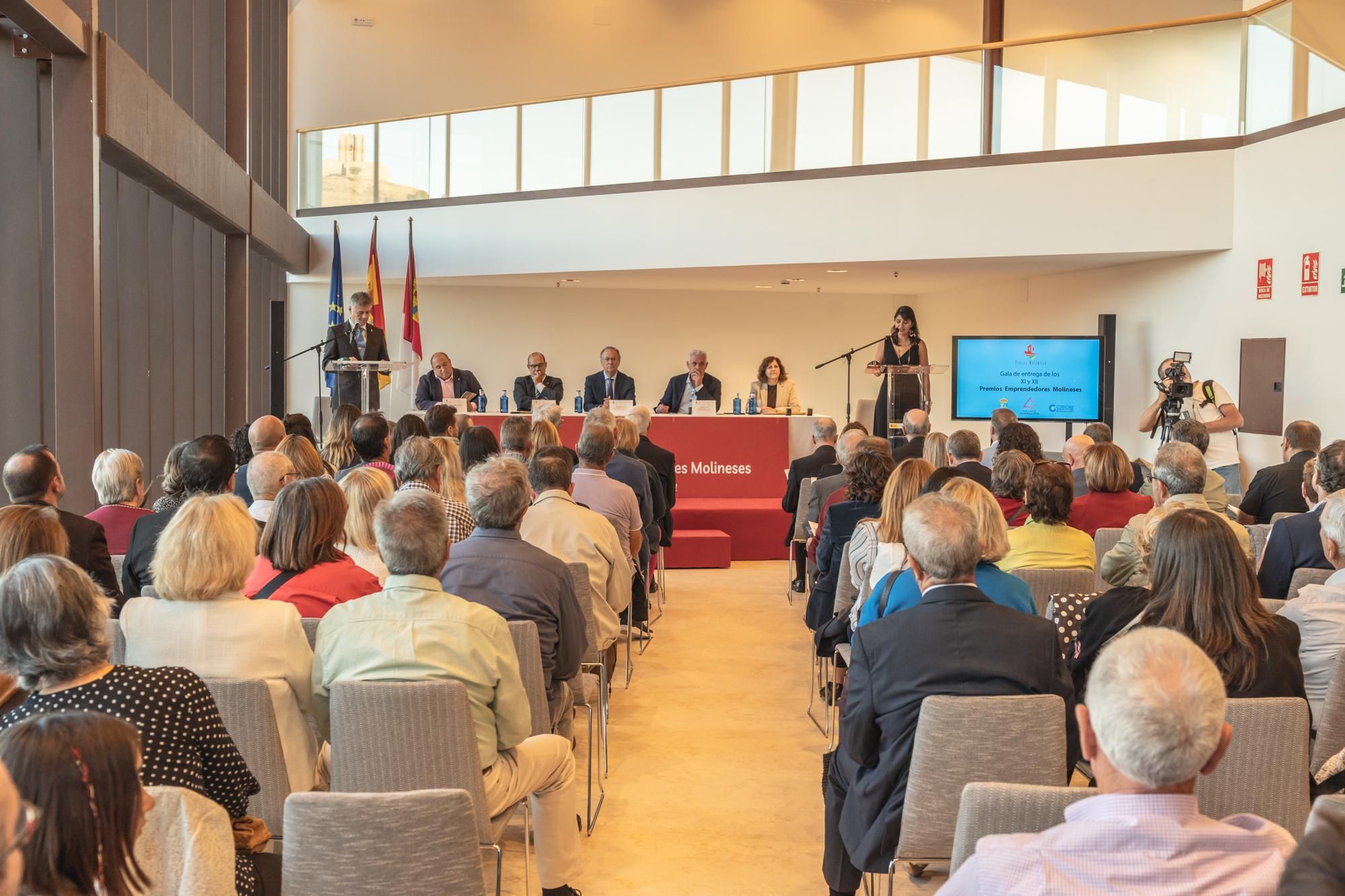Acto entrega de los XI y XII Premios Emprendedores Molineses