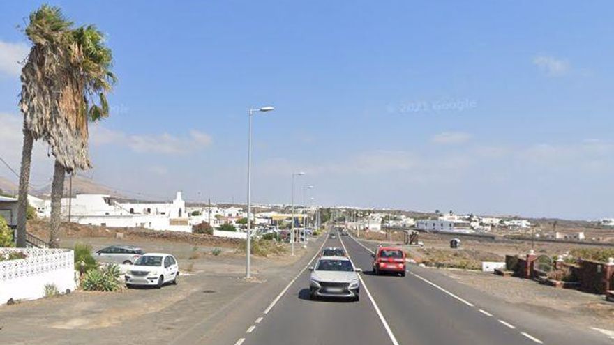 Cuatro heridos, uno grave, tras el choque entre dos vehículos en Tías