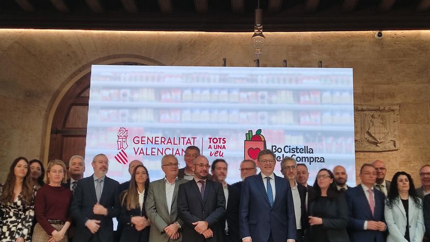 La Generalitat Valenciana presenta el bono para la compra: 90 euros para adquirir alimentos durante cuatro meses