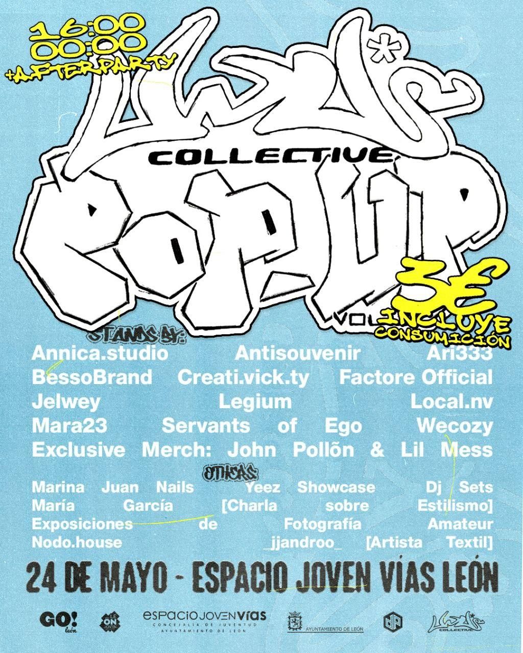El evento Pop-up de Uwu's Collective en la ciudad de León.