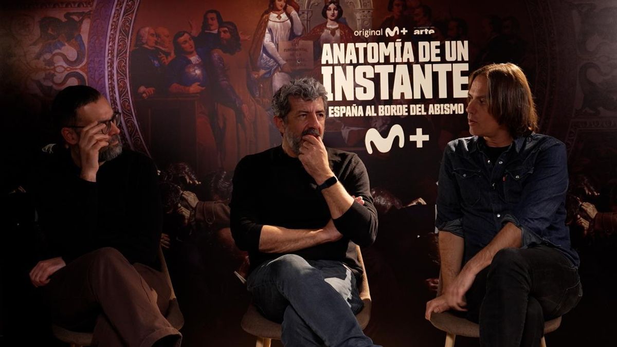 Fran Araújo, Alberto Rodríguez y Rafael Cobos, en nuestra entrevista