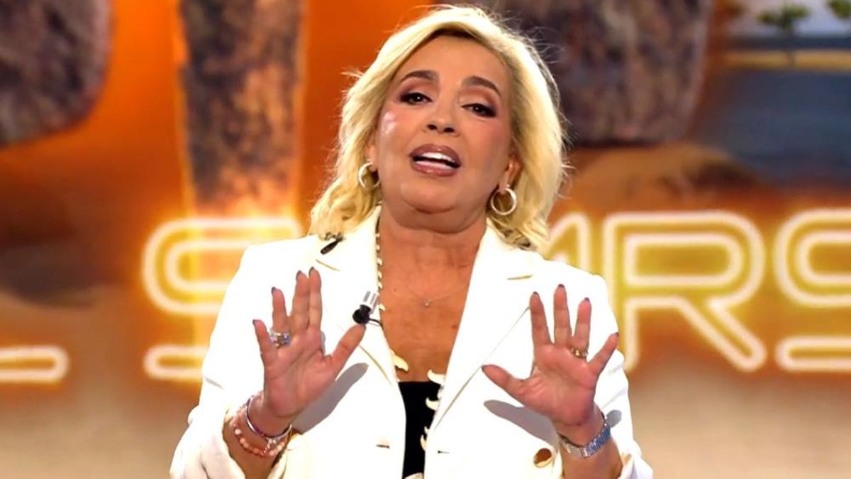 'Supervivientes' asciende a Carmen Borrego a presentadora tras la baja a última hora de Sandra Barneda: "Se ha sentido indispuesta"