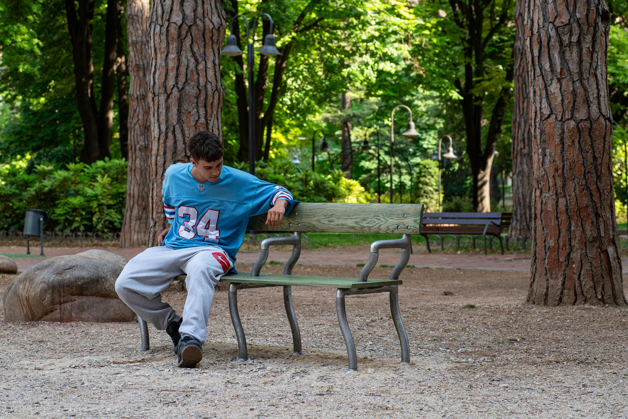 Dancing Bench en el Parque del Carmen