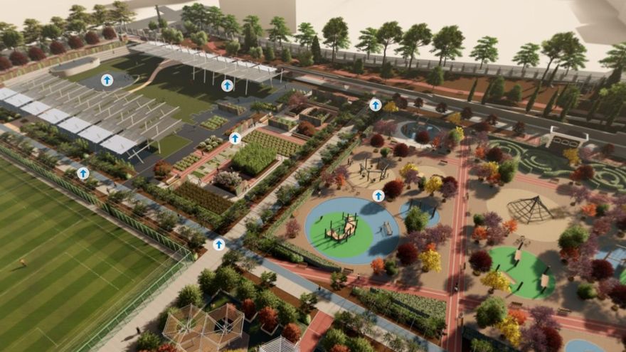 Abre (virtualmente) el nuevo gran parque de Chamberí