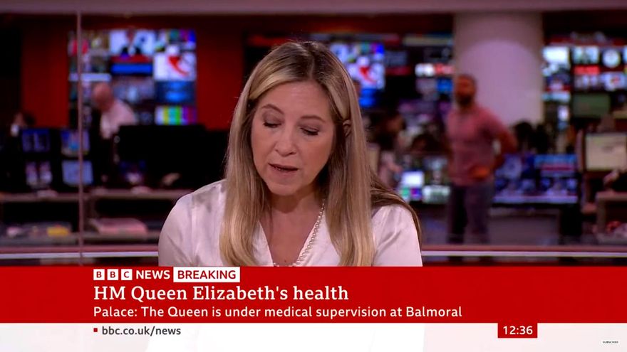 La BBC suspende su programación por el agravamiento de la salud de Isabel II