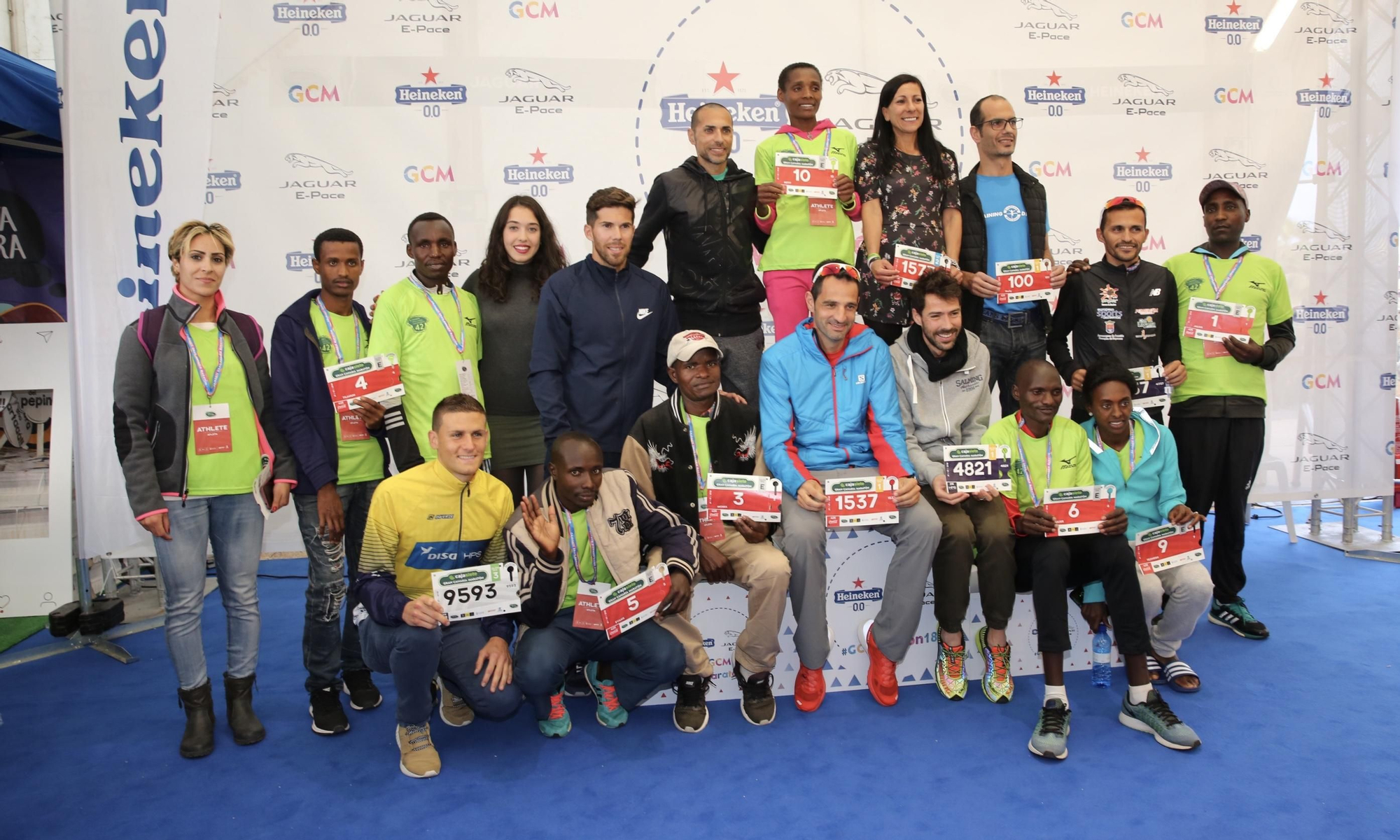Presentación de los atletas de élite de la Gran Canaria Maratón en Expodeporte. (Alejandro Ramos).