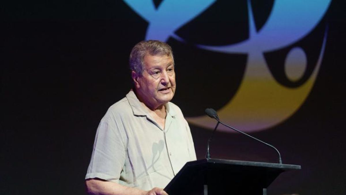 Sami Naïr en su intervención en Campus África 2025 durante la conmemoración del Día de Mandela.