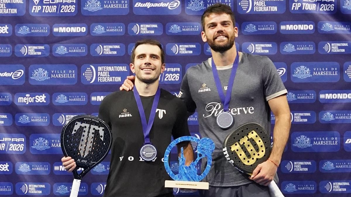 Javi Garrido, subcampeón del FIP Platinum de Marsella