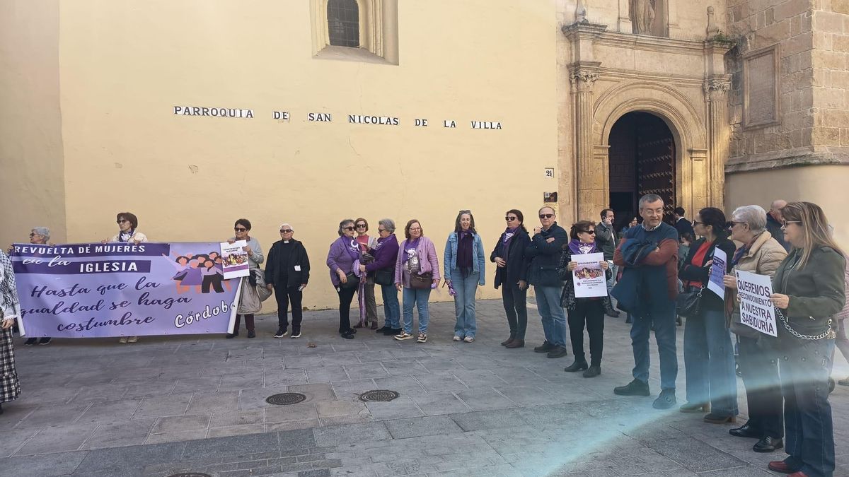 Las Mujeres en la Iglesia en Córdoba reclaman la igualdad en su seno con motivo del 8M
