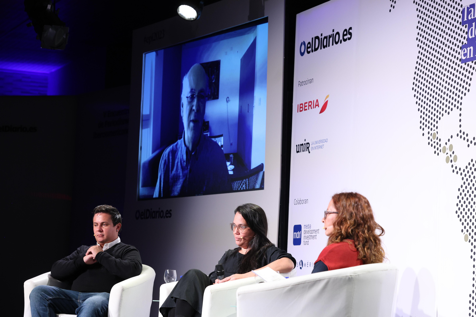 Ramón Zamora, Luz Escobar y Neus Tomàs