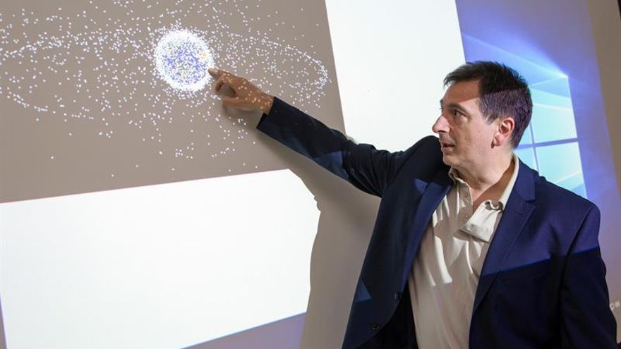 Unos investigadores riojanos idean un método para ubicar la basura espacial