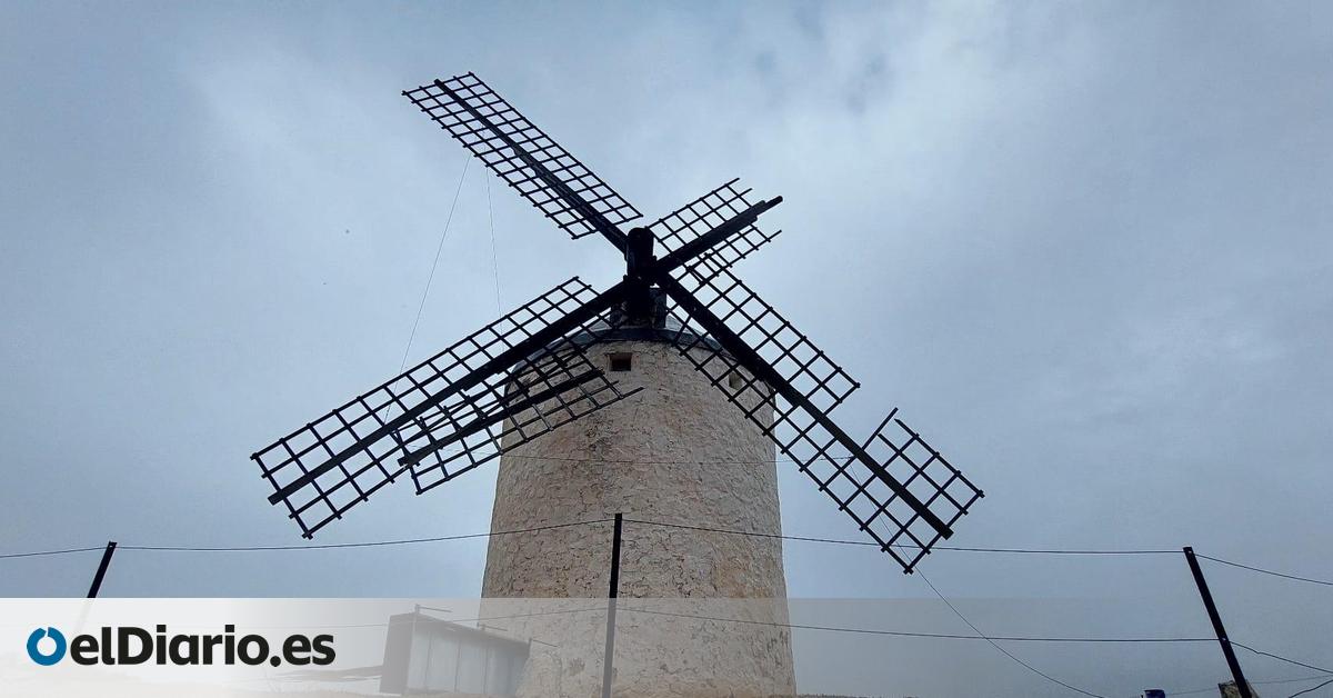 El temporal daña los molinos de Consuegra, icono quijotesco de Castilla-La Mancha