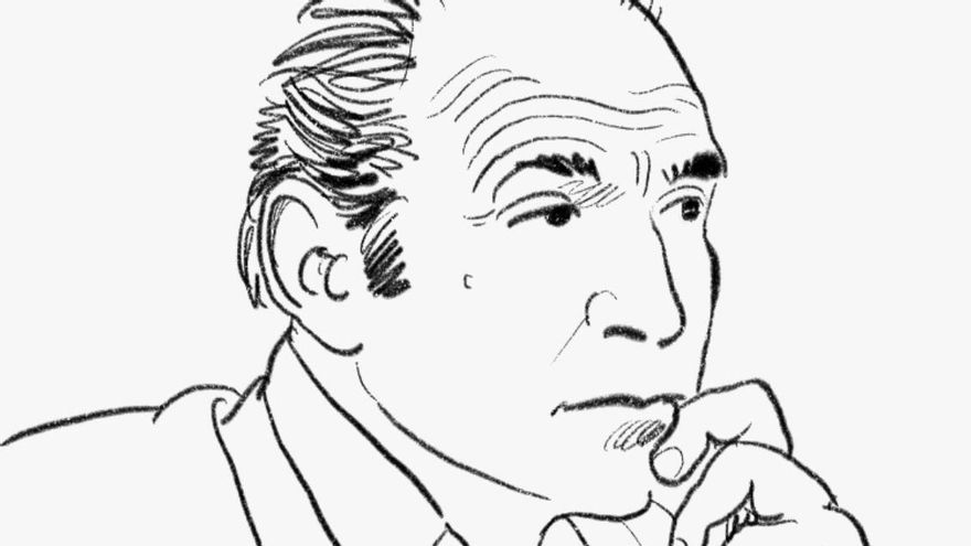 Ilustración del poeta comunista Marcos Ana