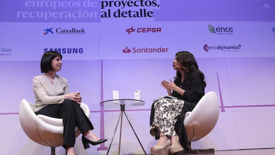 Natalia Chientaroli, subdirectora de elDiario.es entrevista a Diana Morant, ministra de Ciencia e Innovación