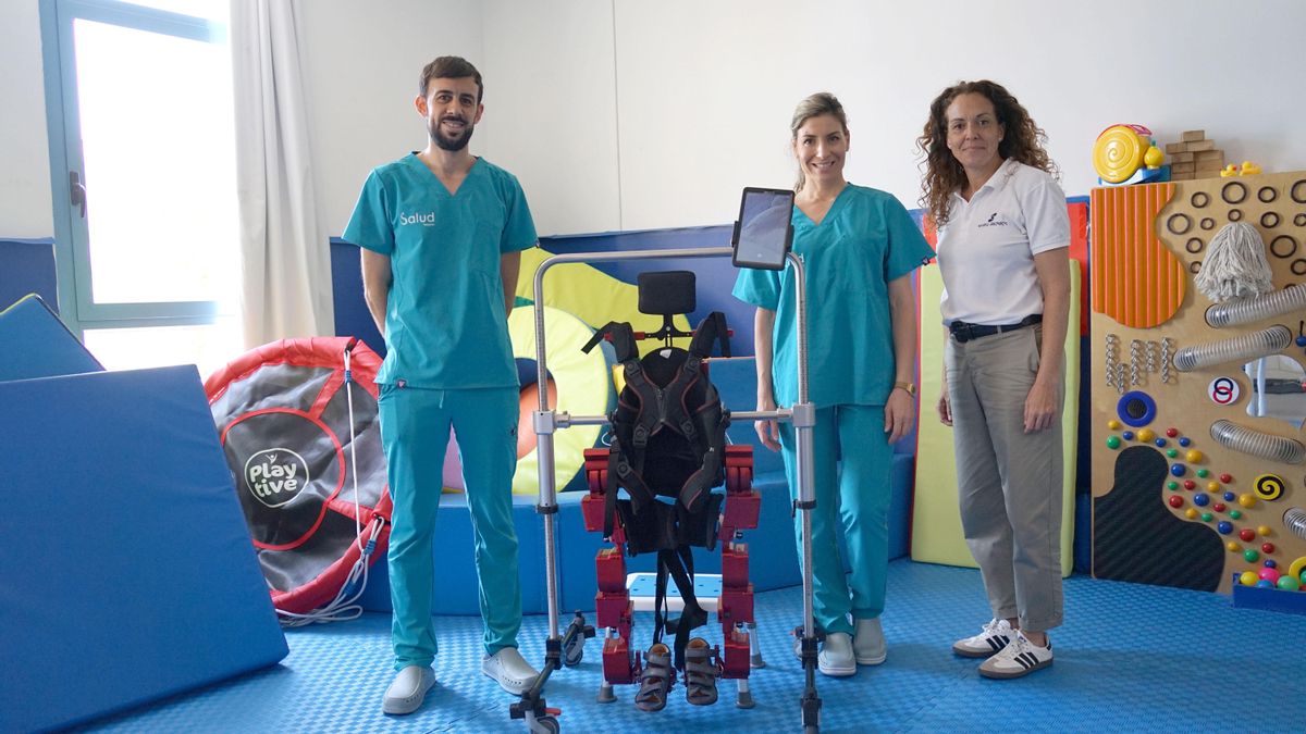 Un exoesqueleto revoluciona la rehabilitación pediátrica en Córdoba de la mano de Fepamic
