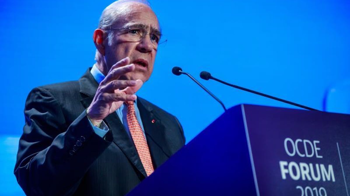 El presidente de la OCDE, Ángel Gurría.