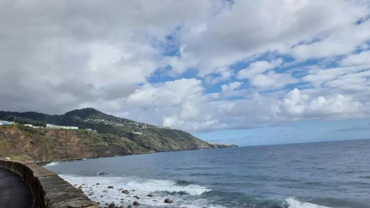 Nuboso con intervalos este martes en el norte y este de La Palma