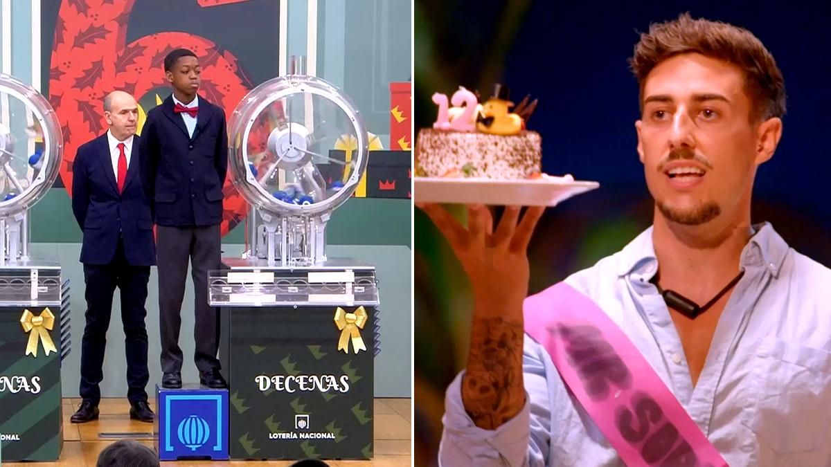 El sorteo del Niño (36.3%) arrasa por la mañana en RTVE y las 'Tentaciones' (12.5%) lideran con su recta final