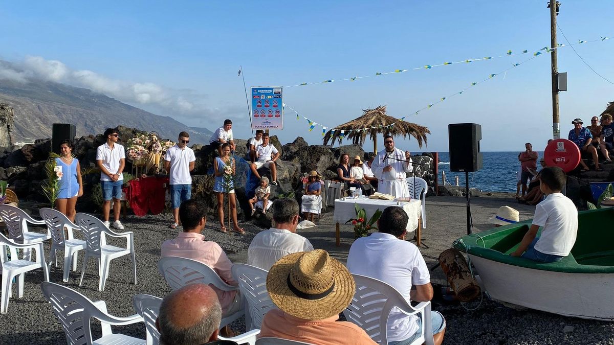 Procesión de la Virgen del Carmen en La Bombilla.